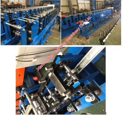 China Schutz-Rail Roll Forming-Maschine 75mm Wellen-Cr12 mit CER Standard zu verkaufen