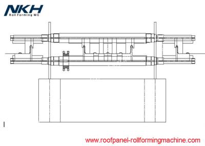 China Blatt Cr12 der Stärke-0.3mm nahm die ehemalige Stehfalz-Rolle auf zu verkaufen