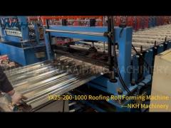 YX25-200-1000 Roofing Roll Forming Machine