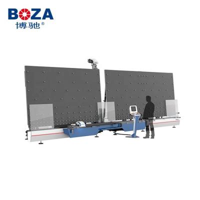 China automatic insulating glass sealing line/double glazing automatic glass sealing robot 450*300mm for sale