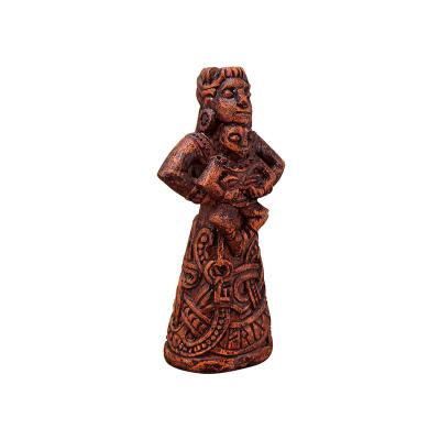 China Dector Norse Home Goddess Of Frigga Figurine Wood Finish STATUE CUSTOM Home Decor for sale