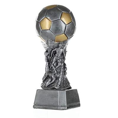 China Custom Football Home TROPHY Team Tower Trophy Futbol Award Dector Tooball Trophy for sale