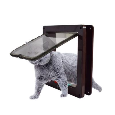 China Sustainable Pet Supplies Pet Door For Cat And Dogs Helps Navigate Pets' Access for sale