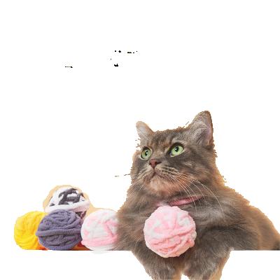 China Self-Halter Cat Toy Cat Stick Viable Teasing Bite-Resistant Ball for sale