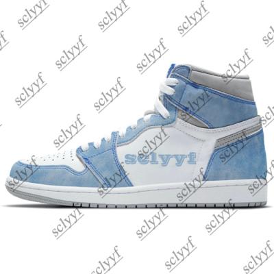 China CUSHIONING 1 Retro OG Mens Womens Hyper Royal Sneakers Fashion Casual Sports Shoes Basketball Shoes for sale