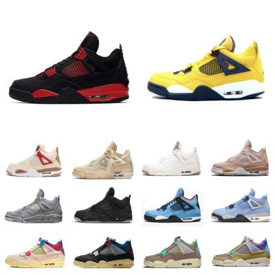 China CUSHIONING 4 Mens Womens Retro Sneakers Fashion Sports Shoes Casual Basketball Shoe for sale