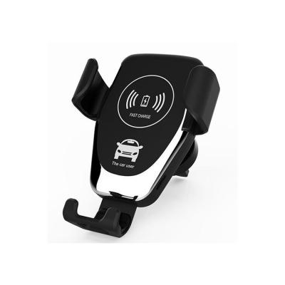 China Phone Charger & Stand Bull Head Gravity Clamps 10W/7.5W Fast Wireless Charger Car Mount For Mobile Phone for sale