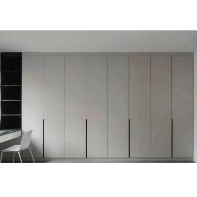 China 6door 3d simple adjustable wardrobe diy design wardrobe cabinet interior customization(size) for sale