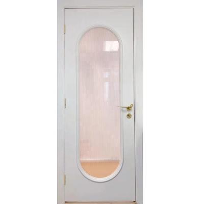 China sound insulation french style interior high quality solid wood door for sale