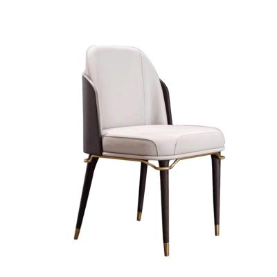 China High-grade italian style stool Italian style nordic style back chair household chair comfortable light luxury modern dining single office chair for sale