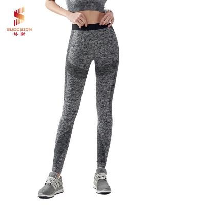 China Women Breathable Fitness Women Yoga Pants Breathable Professional Custom Pattern High Waist for sale