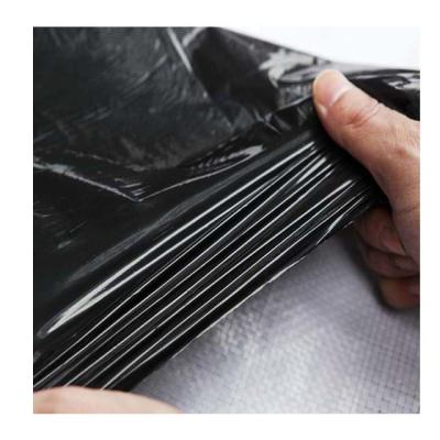 China Weed Resistance China Supply Goods Black PP Woven Mulch Plastic Agricultural Control Film for sale