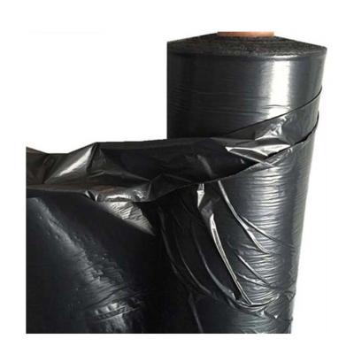 China Agricultural Weed Control Black Prevent Grass Growth Plastic Mulch Film Plant Cover for sale