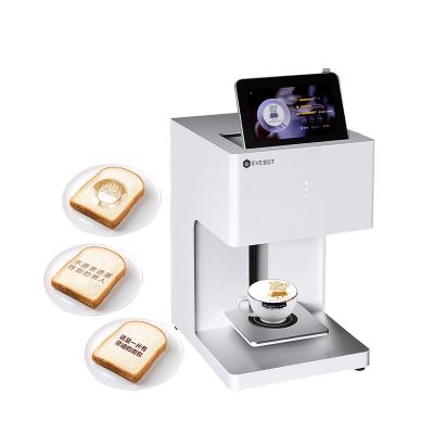 China Easy to Use and for Maintenance Evebot Fancy Chocolate Cake Decorating Cookie Macaroon Cake EB-Pro Toast Selfie Cafe Printer WIFI Free Shipping CE for sale