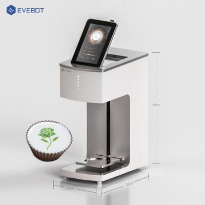 China Easy to use and for convenient for maintenance Evebot EB-FM1 Food Printer Printing Cakes Macarons China Manufacturer Desktop Food Decorating Digital Edible Inkjet Printer for sale