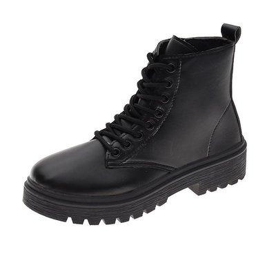 China Other 2020 autumn and winter fashion women's boots lace up Korean short suede boots flat-bottomed women's shoes for sale