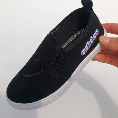 China 2021 trend fashion spring children's canvas shoes convenient children's one-step and comfortable shoes for sale