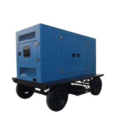 China Power Station Portable Different Power Diesel Generator With Mobile Trailer GUP-19K500TG for sale