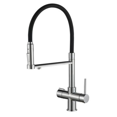 China NEW Design 3 Way 4 Way 5 Way Kitchen Sink Mixer Tap Water Filtration Tap Purifier Thermostatic Faucets Cold+Hot+Handle Water Mixer Tap dual scrubber for sale