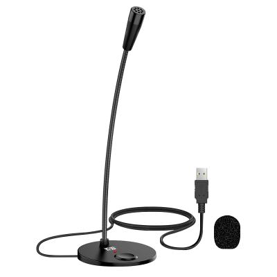 China I&I MK2 Handheld Microphone Multifunctional Microphone with Cable and USB Design Humanized Non-slip Backing for Voice Call/Meeting for sale