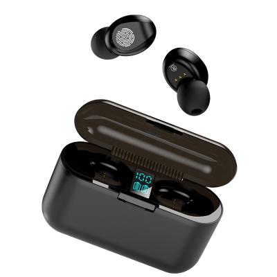 China TWS-F9 1200mAh TWS In-Ear Earphones & Headphones LED Display Blue Tooth Radio Portable Earbuds Stereo Surround - Sound Play for sale