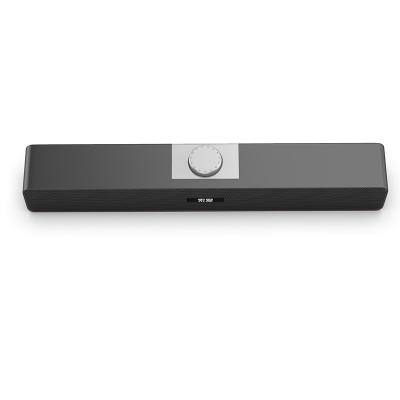 China AirPlay I&I SA-A6 Car Audio Soundbar Speakers with Volume Turn Knobs on Metal Mesh Rear Speakers Wireless for sale