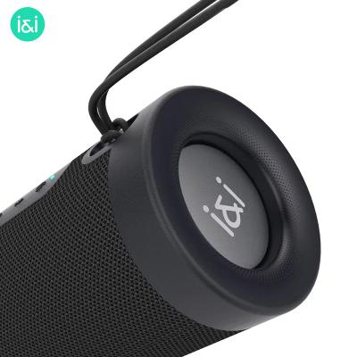 China Wireless Charger For Mobile Phone I&I E12 IPX7 Mini Size Waterproof Outdoor Subwoofer Speaker With Colorful Light BT 5.0 Long Battery Life for sale