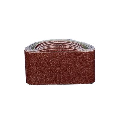 China Fluctuating Wholesale Price Customized Size Sharpness GXK51 P40-P240 Aluminum Oxide GXK51 Machine Readable Cloth Belt Abrasive Sanding Tools for sale