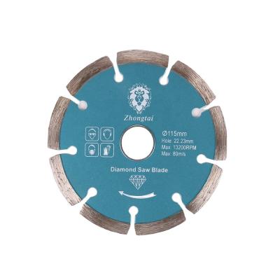 China . High Speed ​​Straight Smooth Edge 115MM Saw Blade Porcelain Tile Diamond Cutting Disc Green Color for sale