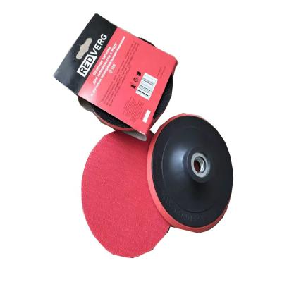 China Good Flexibility Hook And Loop Backing Flexible Plastic Polish Pads Polishing Wheel for sale