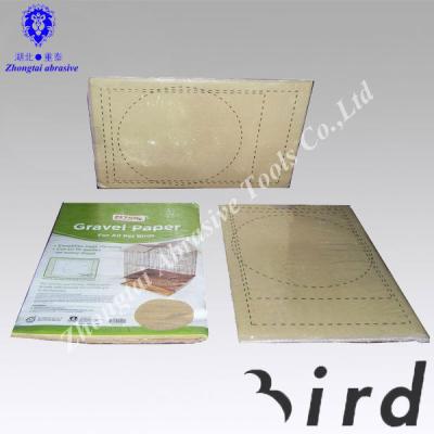 China Sustainable Type Cage Catcher Paper Pet Bird Supplies Liner for sale