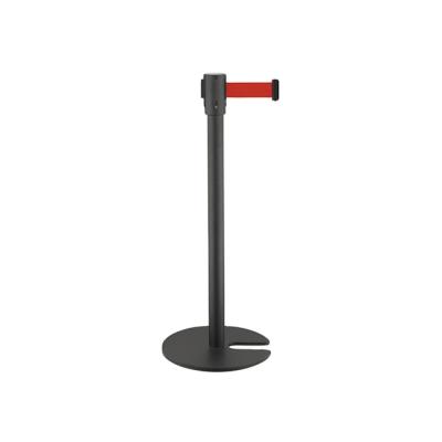 China Airport Hotel Queue Pole Barrier Support Folding Retractable Mail Railings Belt For Crowd Control for sale