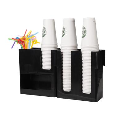 China Sustainable Organizer Paper Cup Condiment Holder for Home Cafe Restaurant Display for sale