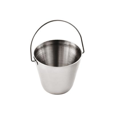 China Sustainable promotional metal stainless steel beer ice bucket for bar table for sale