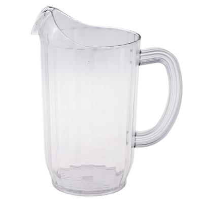 China Sustainable Hot Sale 32oz Unbreakable Plastic Beer Pitcher For Hotels for sale