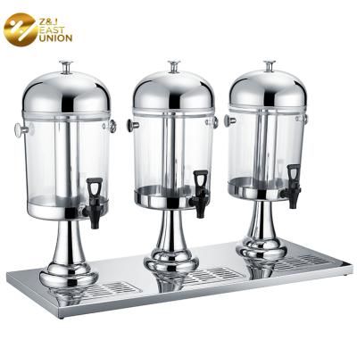 China Commercial Stainless Steel Buffet Ware Syrup Barrel Beer Mini Drink Dispenser for sale