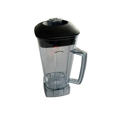 China Eco-friendly Square Blender Spare Parts Blender2L Blender Juicer Jar Glass Jar for sale