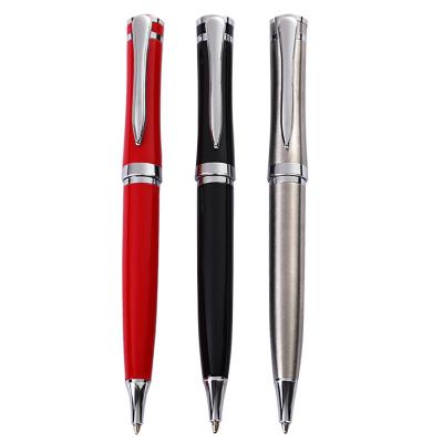 China office & School Pen Business Office Signature Pen Creative Metal Rotating Ballpoint Pen for sale