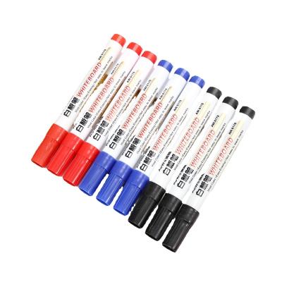 China Smoothly Writing Daily Office Fluorescent Color Whiteboard Marker Pencil Case Packing for sale