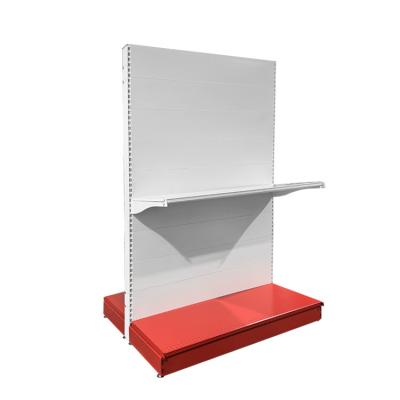 China Customizable Color Cold Rolled Steel Supermarket Display Shelving / Grocery Store Shelving for sale