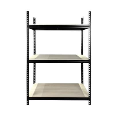 China Garage Storage Shelf Stacking Angle Rack Boltless Wire Shelving High Load Bearing Capacity Angle Steel Rack for sale