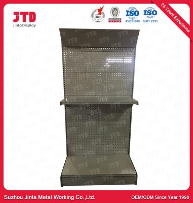 China 2 capas de Mini Supermarket Racks Steel Q195 del estante del gris 900m m en venta