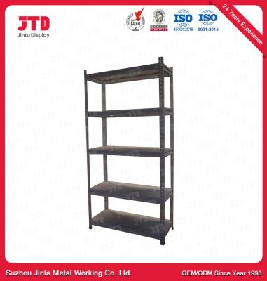 China 150kg pro Schicht Boltless-Metall, das 40cm 120cm MDF-Brett-Regal beiseite legt zu verkaufen