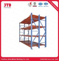 China 2 Tons Warehouse Metal Racks OEM 4 Tier Heavy Duty Shelving Unit for sale