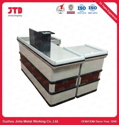 China tabla de Counter White Cashier del cajero del supermercado de 850m m para la tienda en venta