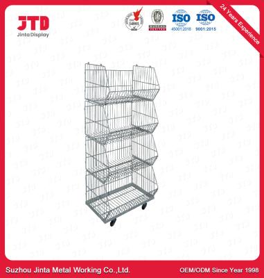 Cina 500kgs cavo resistente Mesh Storage Cages dei cesti metallici 1200mm 900mm in vendita