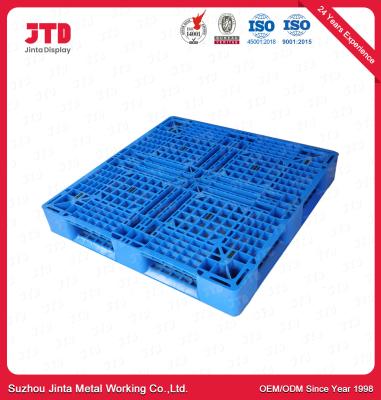 Cina Uso blu di tormento del magazzino di colore del pallet di plastica resistente dell'HDPE in vendita