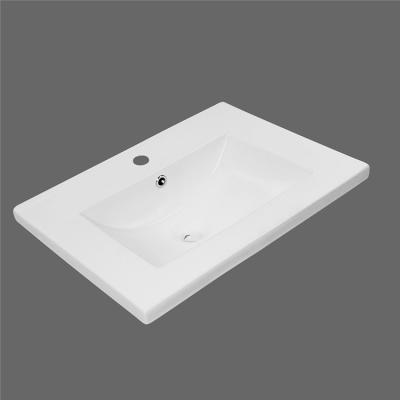 China Modern high grade sanitary ware under counter washbasin bathroom sink in white ceramic under counter basin for sale