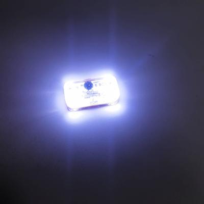 China High Quality Vibrating Flashing Light Electronic Shoe Accessories LED Shoe Light Flashing Light for sale