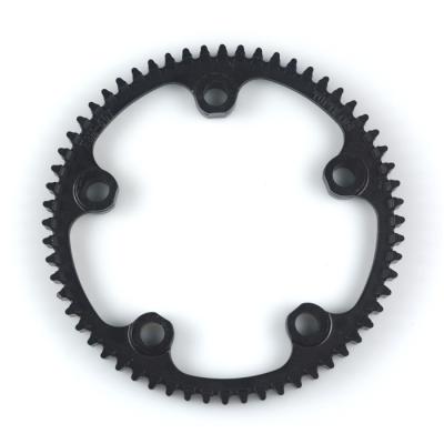 China Easy Maintenance Front Sprocket Chainwheel 110 BCD 60T 5 Bolt Kids Bike Bicycle Belt Drive Sprocket Pulley For Kids Belt Drive Bikes Bicycles for sale